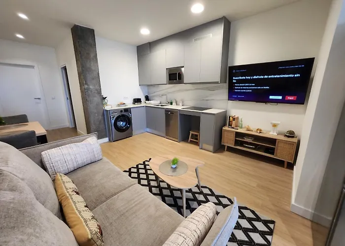 Playa B - Primera Linea De Playa - Wifi Gratis Apartamento Gijón